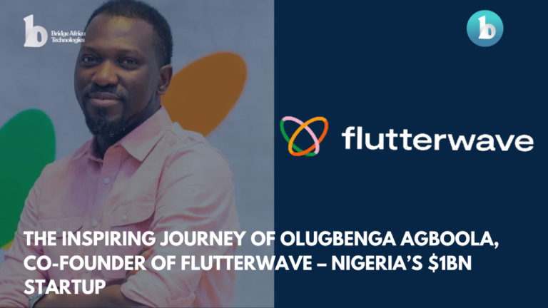 Olugbenga Agboola, Co-founder of Flutterwave