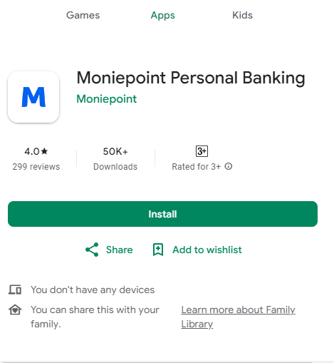 Moniepoint app