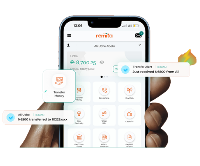 How to use the Remita App 