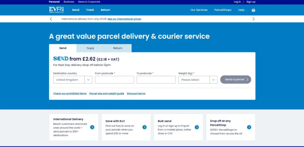 Top 10 Parcel Delivery Companies in UK | 2025 Updated List