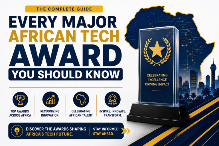 Every Major African Tech Award You Should Know in